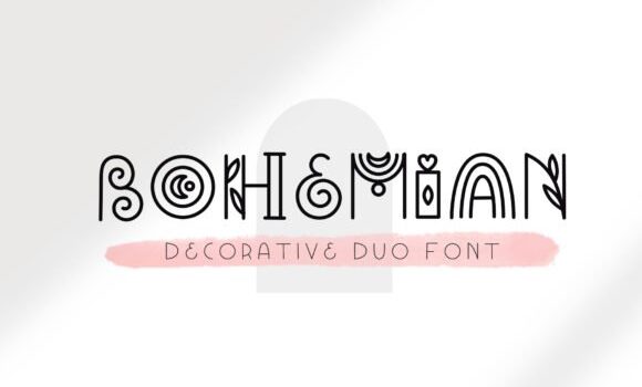 Bohemian Font - Featured Image