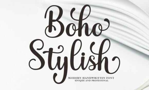 Boho Stylish Font - Featured Image