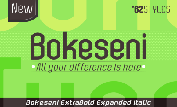 Bokeseni ExtraBold Expanded Italic Font Fonts Free Download Bokeseni ExtraBold Expanded Italic Font - Featured Image