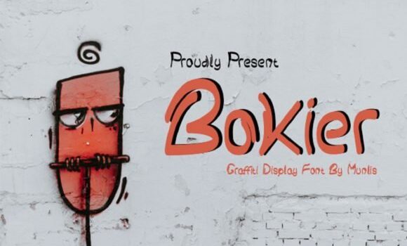 Bokier Font - Featured Image