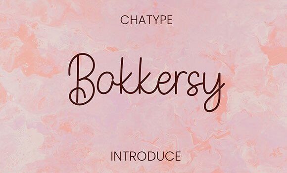 Bokkersy Font Fonts Free Download Bokkersy Font - Featured Image