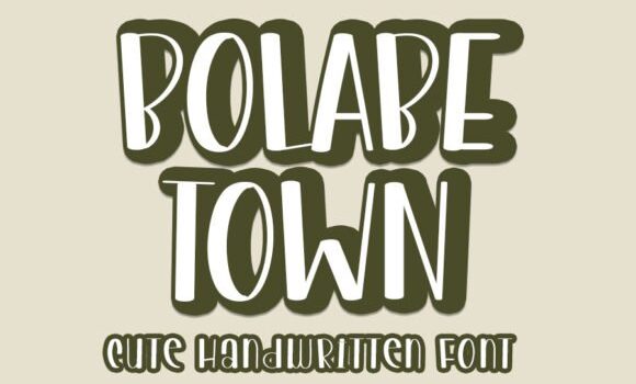 Bolabe Town Font - Featured Image