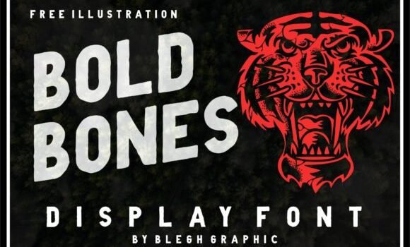 Bold Bones Font - Featured Image
