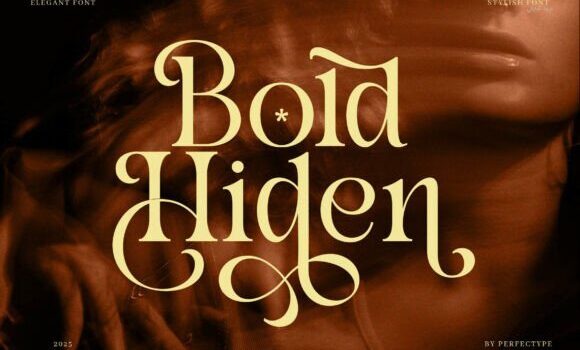 Bold Hiden Font - Featured Image