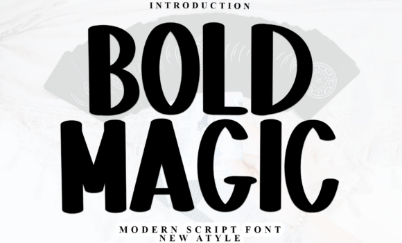 Bold Magic Font - Featured Image