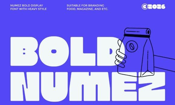 Bold Numez Font Fonts Free Download Bold Numez Font - Featured Image