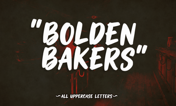 Bolden Bakers Font Fonts Free Download Bolden Bakers Font - Featured Image