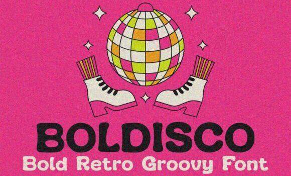 Boldisco Font - Featured Image