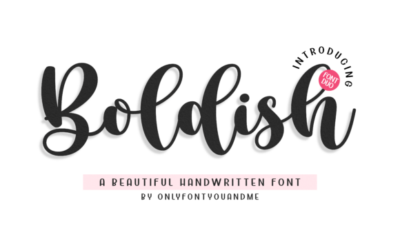 Boldish Font Fonts Free Download Boldish Font - Featured Image