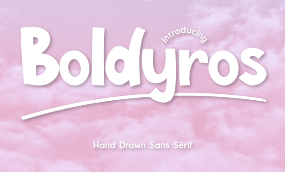 Boldyros Font Fonts Free Download Boldyros Font - Featured Image