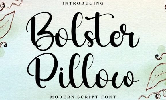 Bolster Pillow Font Fonts Free Download Bolster Pillow Font - Featured Image