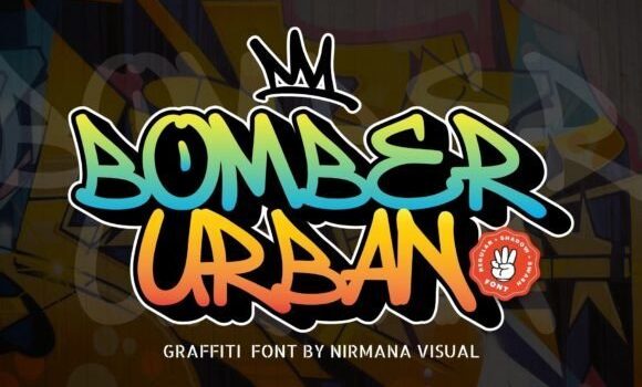 Bomber Urban Font Fonts Free Download Bomber Urban Font - Featured Image