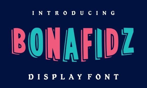 Bonafidz Font - Featured Image