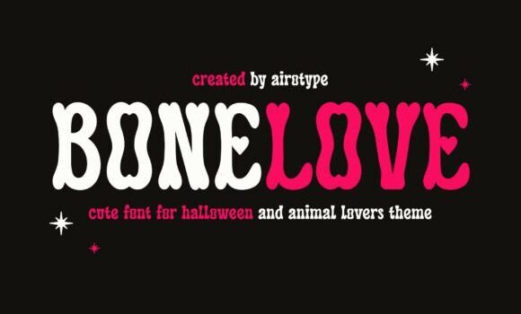 Bonelove Font - Featured Image