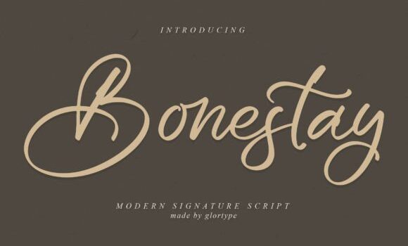 Bonestay Font Fonts Free Download Bonestay Font - Featured Image