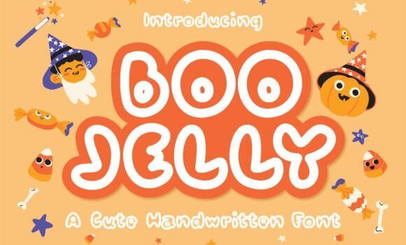 Boo Jelly Font - Featured Image
