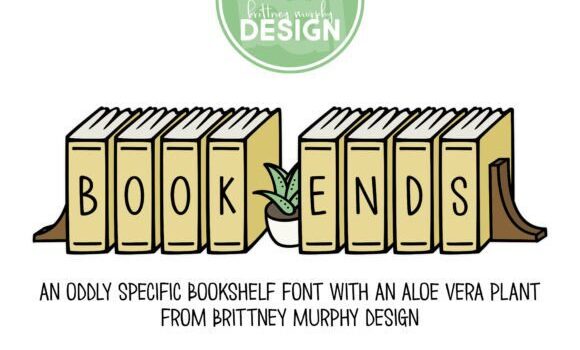 Book Ends Font Fonts Free Download Book Ends Font - Featured Image