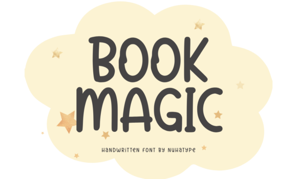 Book Magic Font - Featured Image