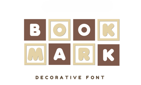 Book Mark Font - Featured Image
