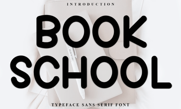 Book School Font - Featured Image