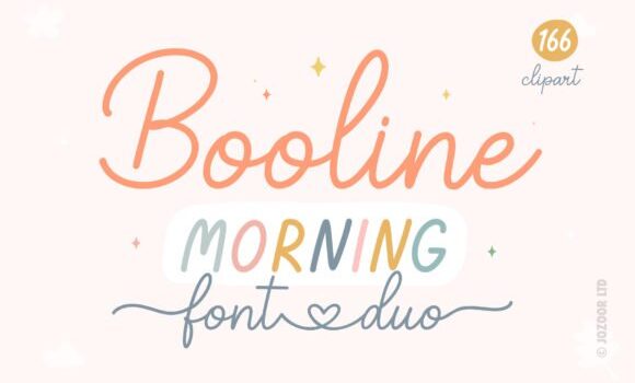 Booline Morning Font - Featured Image