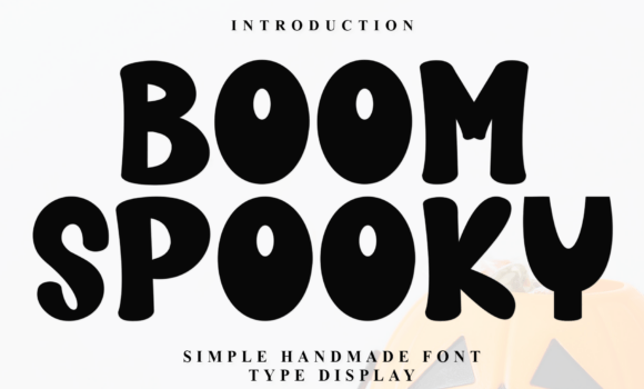Boom Spooky Font - Featured Image