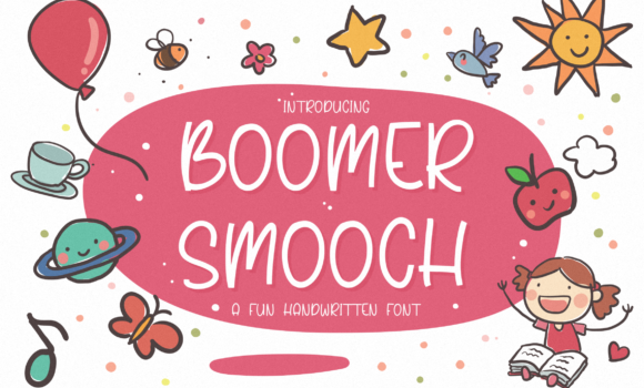Boomer Smooch Font - Featured Image