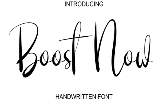 Boost Now Font Fonts Free Download Boost Now Font - Featured Image