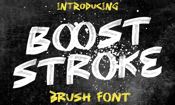 Boost Stroke Font - Featured Image