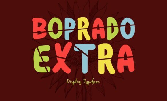 Boprado Extra Font - Featured Image