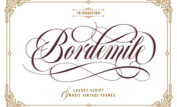 Bordemile Font - Featured Image