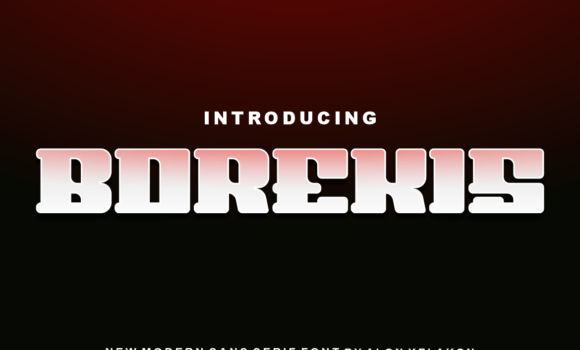 Borekis Font - Featured Image