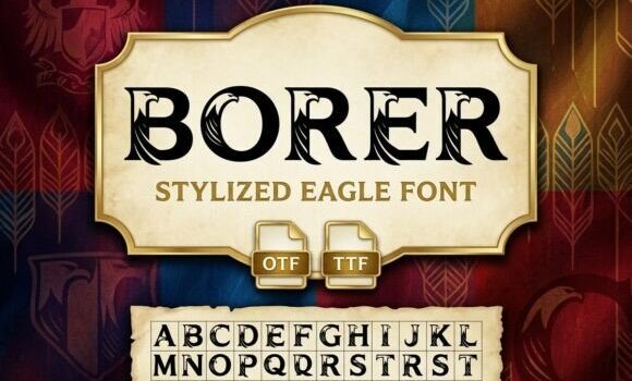 Borer Font - Featured Image