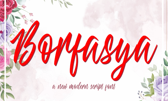 Borfasya Font - Featured Image