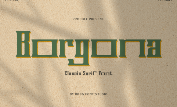 Borgona Font - Featured Image