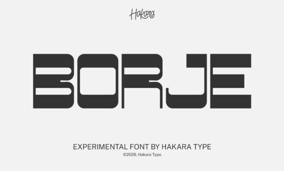 Borje Font Fonts Free Download Borje Font - Featured Image