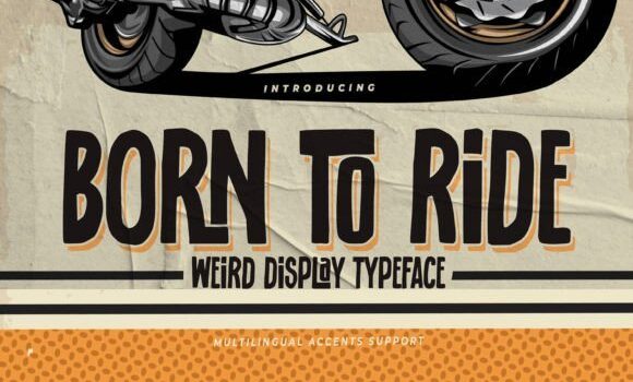Born to Ride Font Fonts Free Download Born to Ride Font - Featured Image