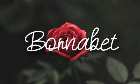 Bornabet Font - Featured Image