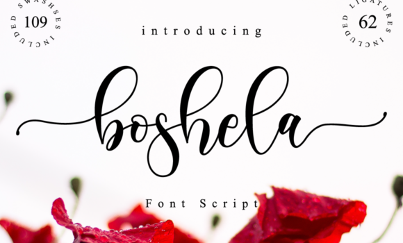 Boshela Script Font Fonts Free Download Boshela Script Font - Featured Image