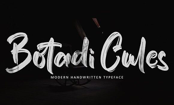 Botadi Cules Font - Featured Image