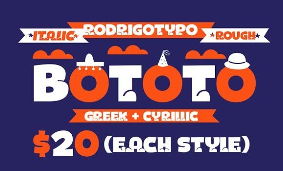 Bototo Font Fonts Free Download Bototo Font - Featured Image