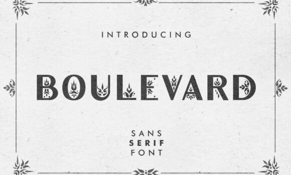 Boulevard Font Fonts Free Download Boulevard Font - Featured Image