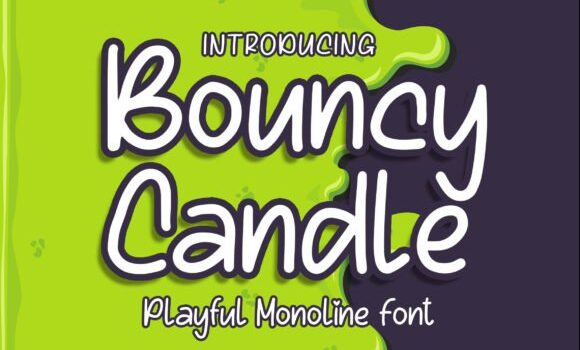 Bouncy Candle Font Fonts Free Download Bouncy Candle Font - Featured Image