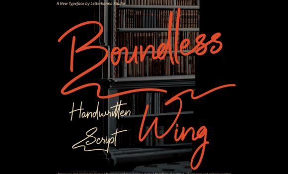 Boundless Wing Font - Featured Image