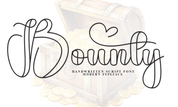 Bounty Font - Featured Image