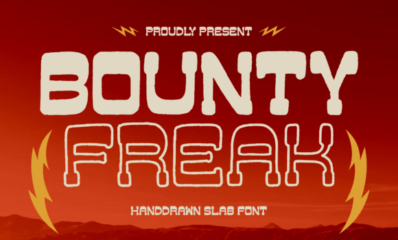 Bounty Freak Font - Featured Image