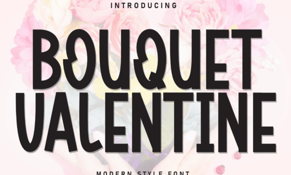 Bouquet Valentine Font - Featured Image