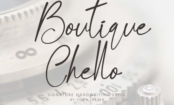 Boutique Chello Font Fonts Free Download Boutique Chello Font - Featured Image