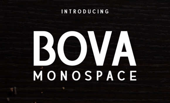 Bova Monospace Font Fonts Free Download Bova Monospace Font - Featured Image
