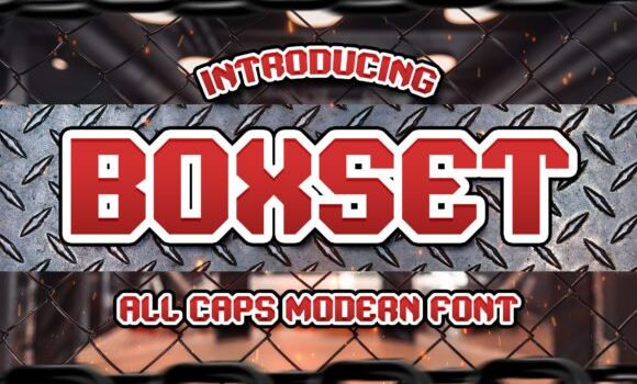 Boxset Font Fonts Free Download Boxset Font - Featured Image